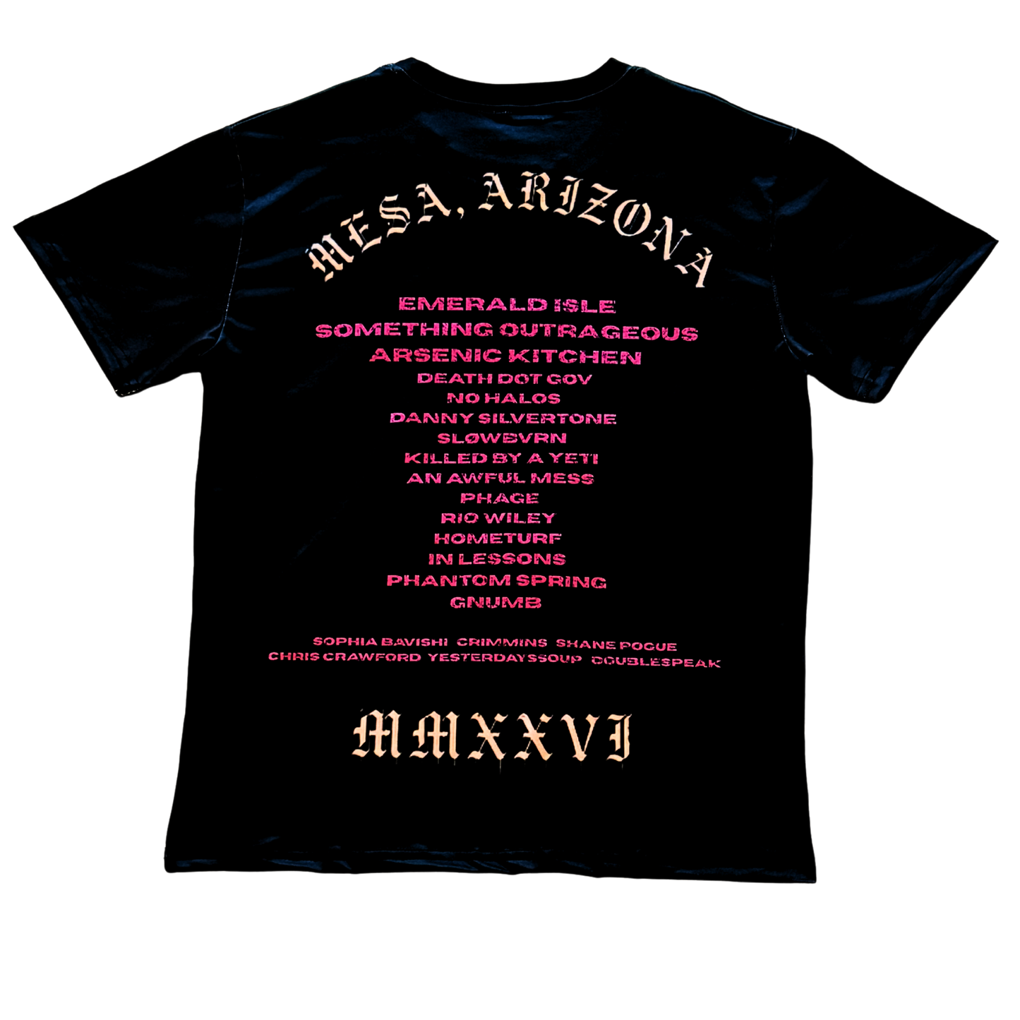 PRE-ORDER 2026 Desert Grey Music Festival Tee