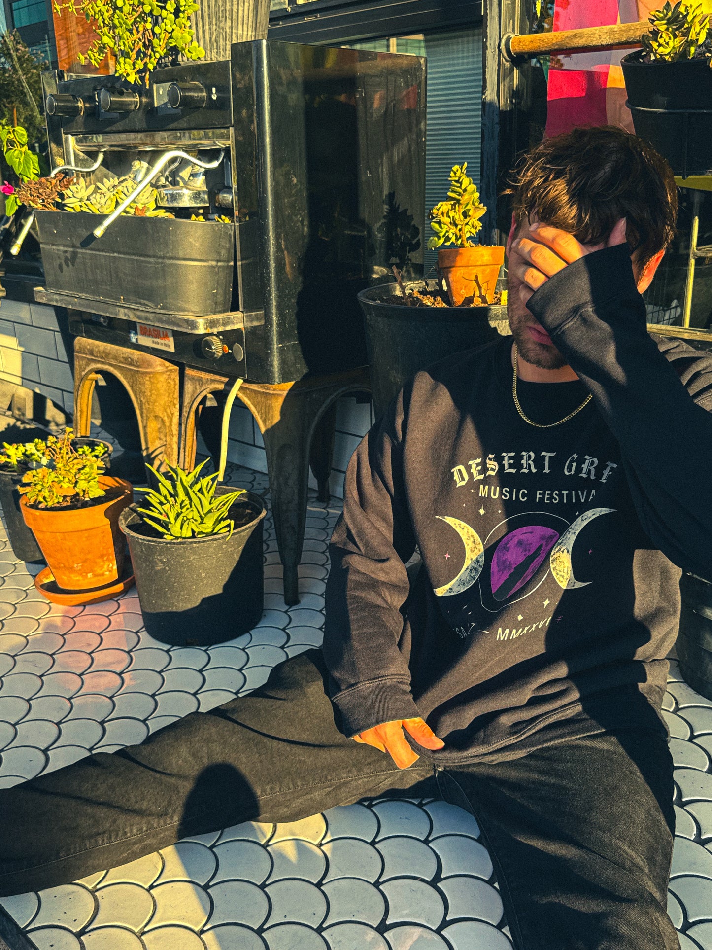 PRE-ORDER 2026 Desert Grey Music Festival Crewneck
